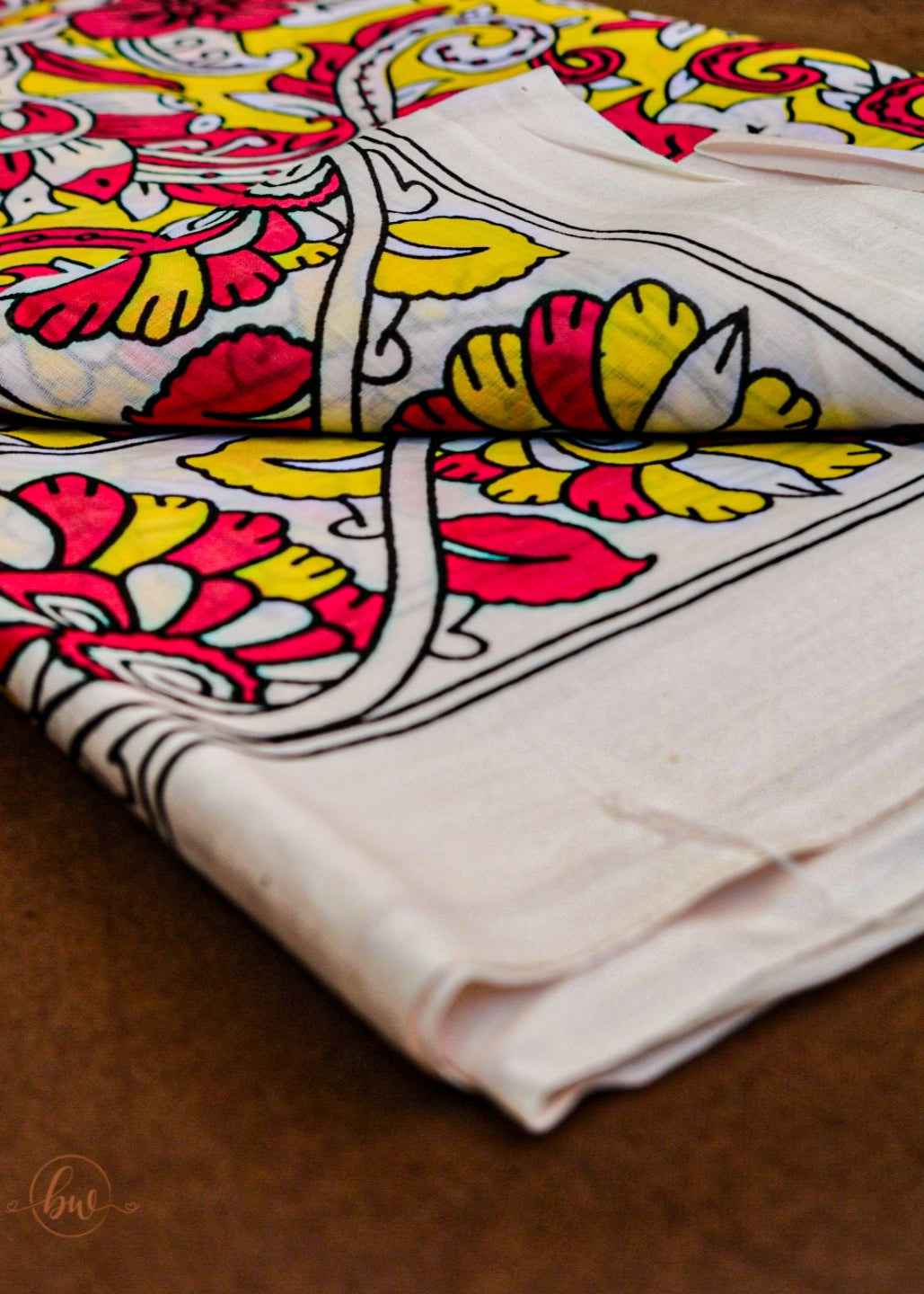 Citrus & Ruby Saree