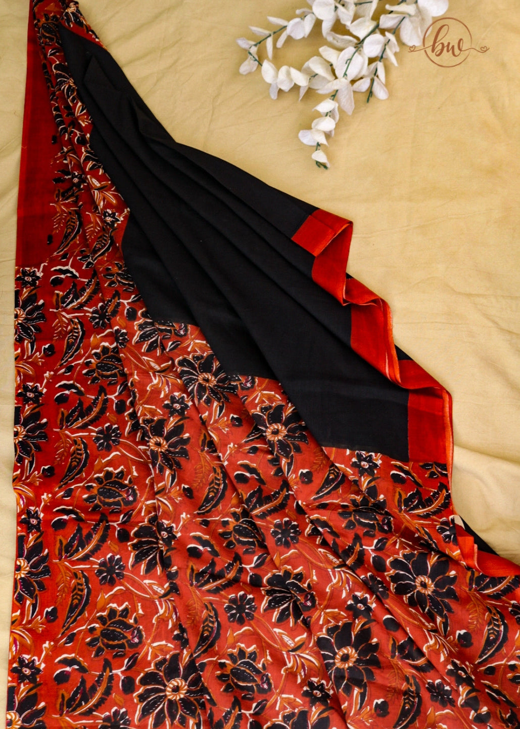Dark Dahlia Saree