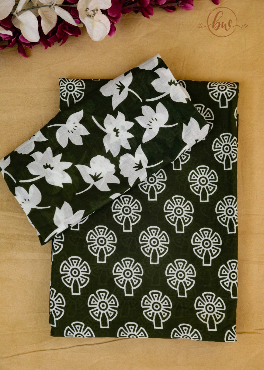 Jade Bloom Saree