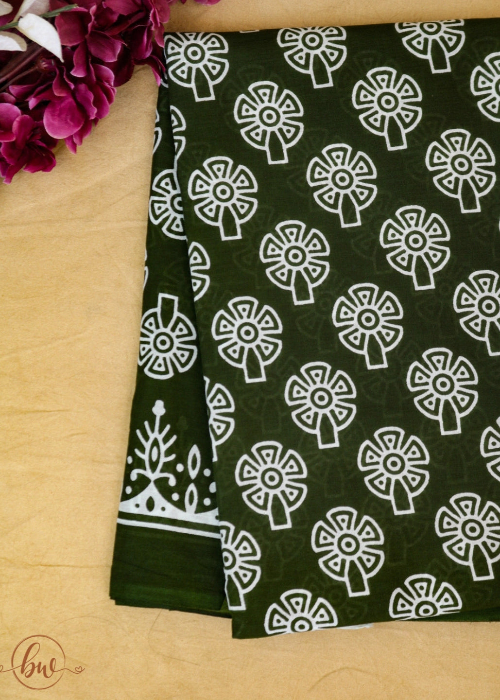 Jade Bloom Saree