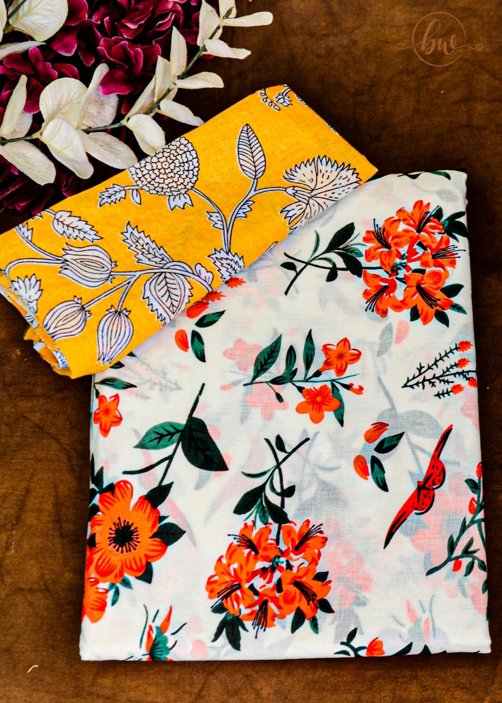 Sunburst Floral Saree