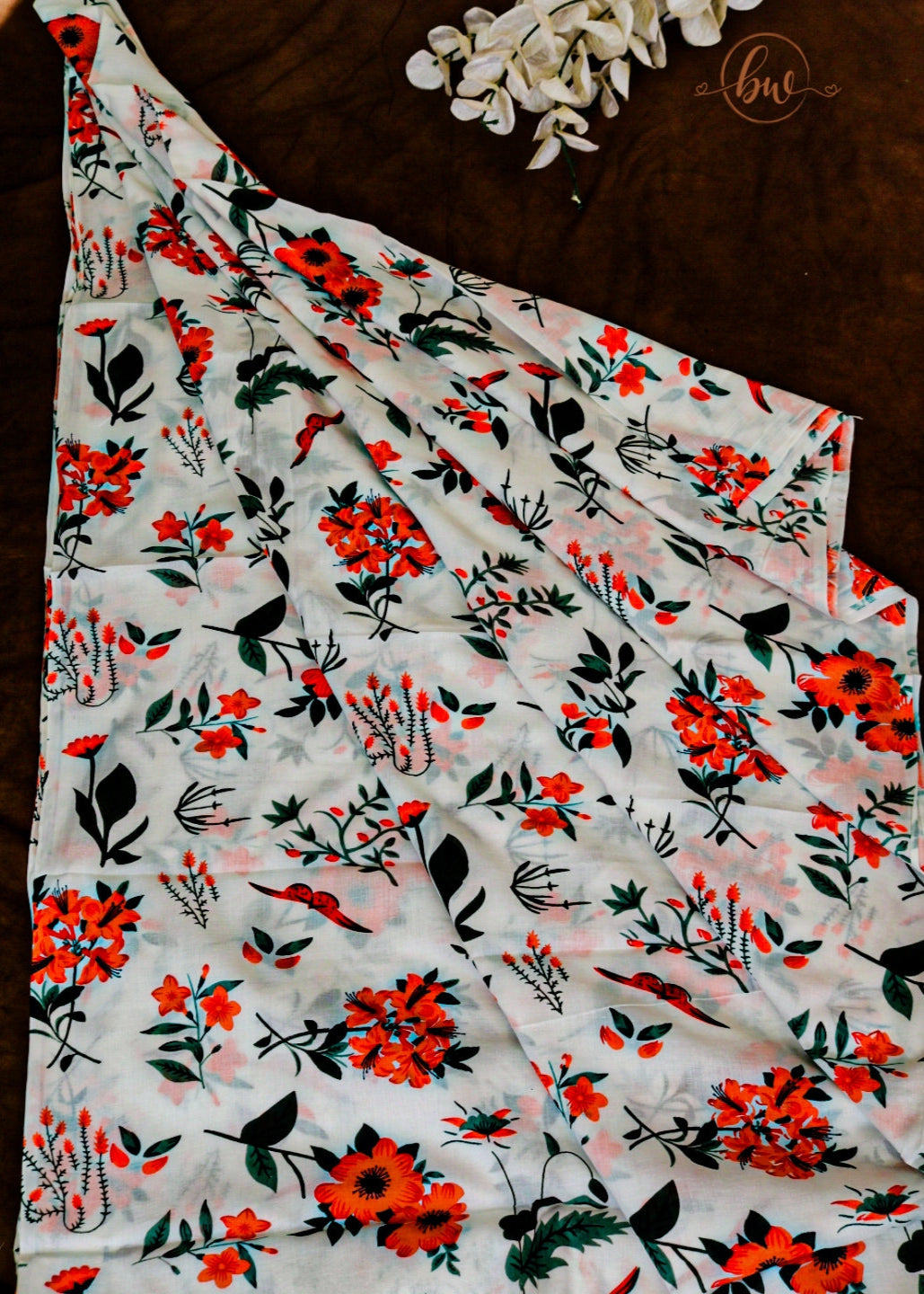 Sunburst Floral Saree