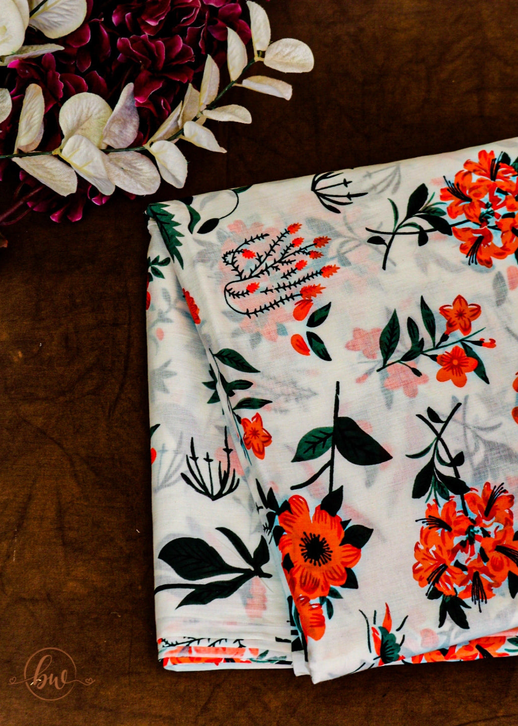 Sunburst Floral Saree
