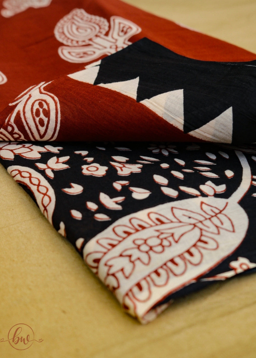 Terracotta Twilight Saree