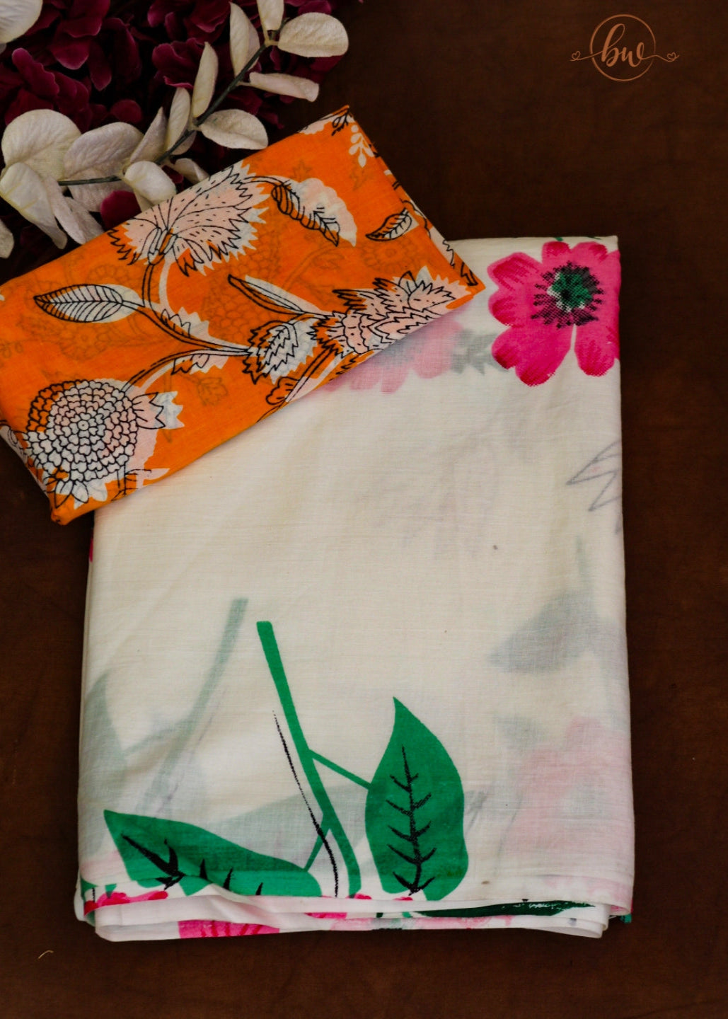 Wild Rose Saree