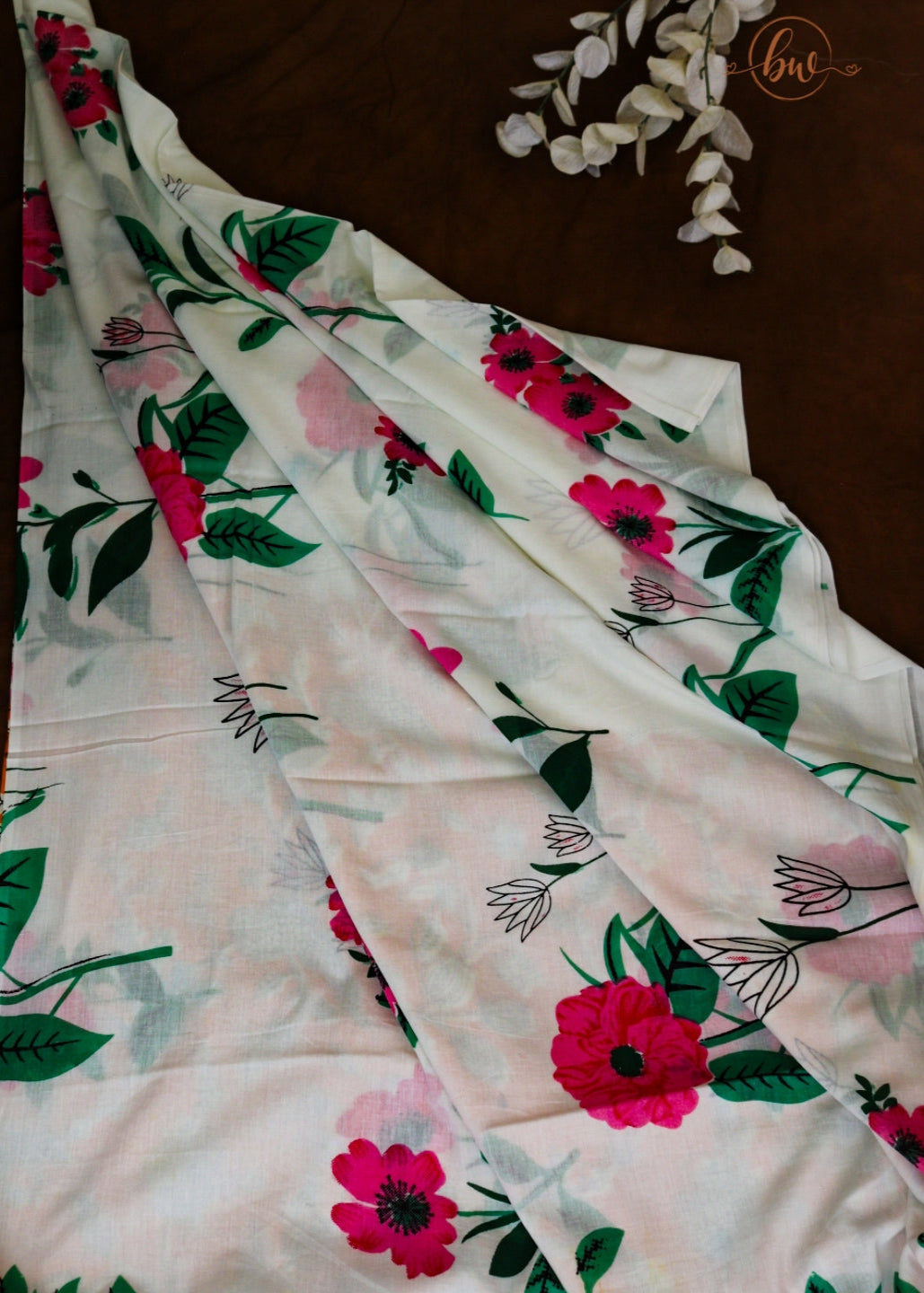 Wild Rose Saree