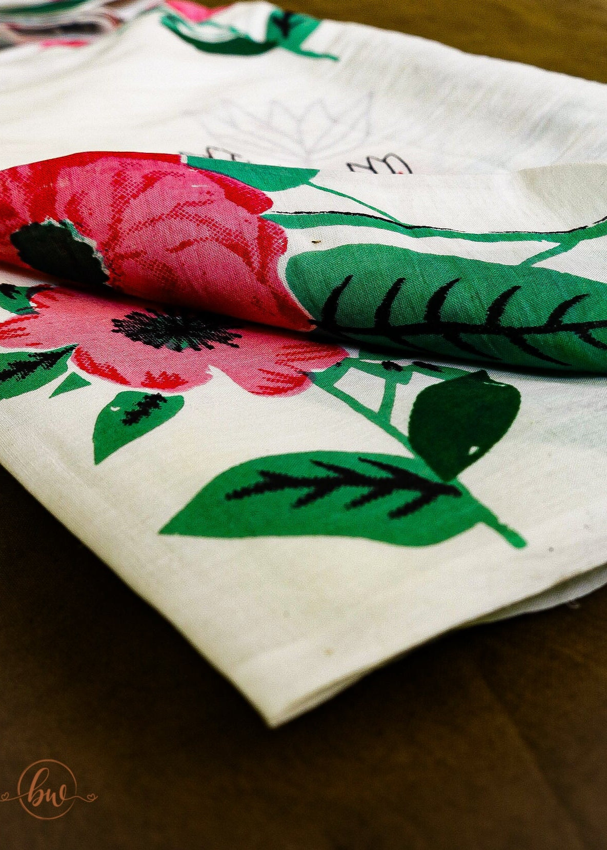 Wild Rose Saree