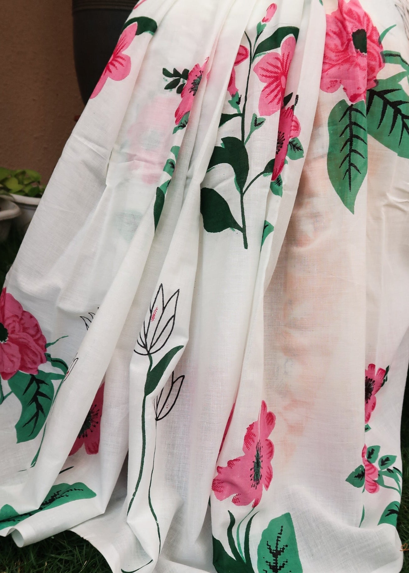 Wild Rose Saree